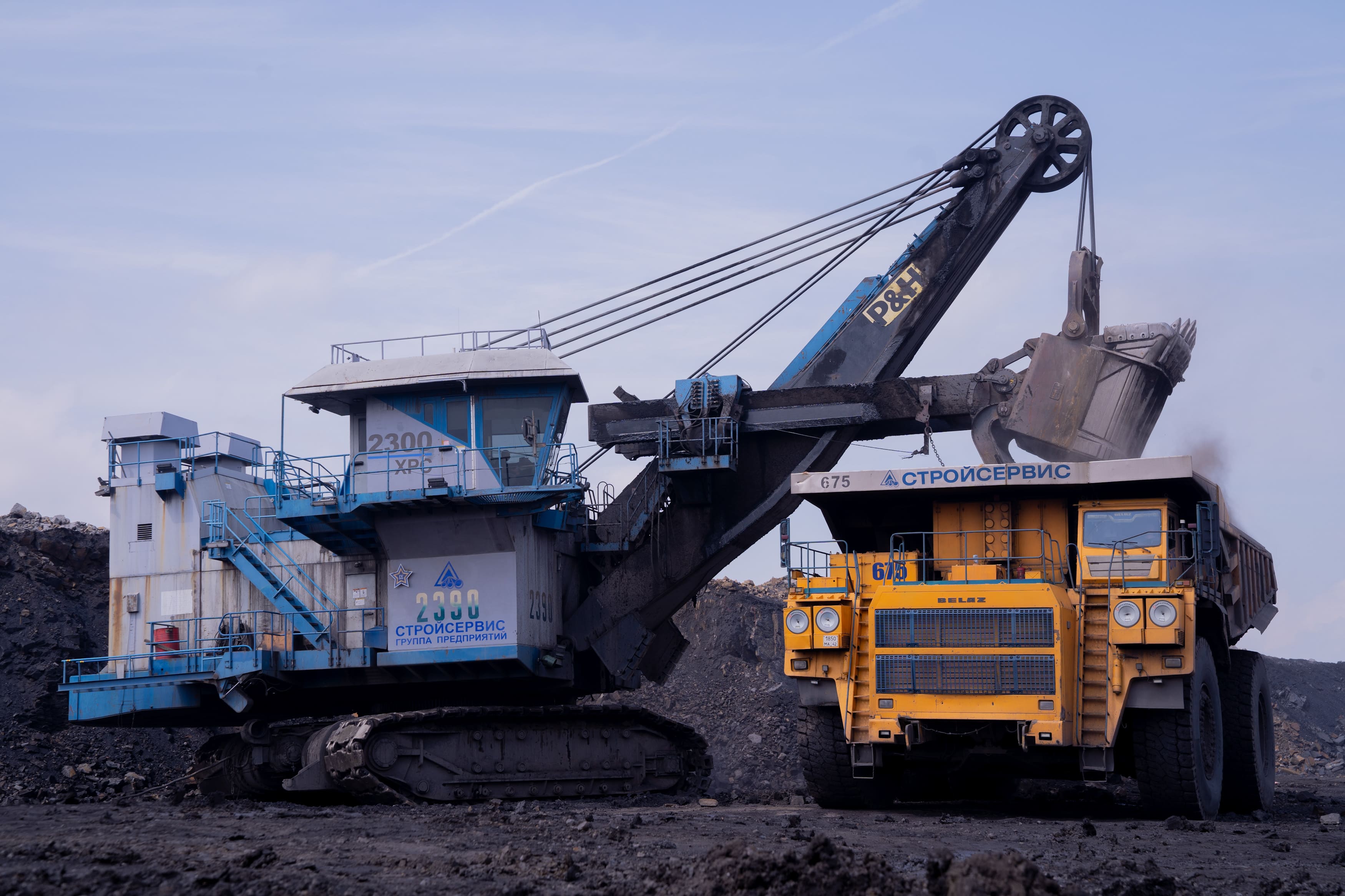 C начала года на предприятиях АО Стройсервис добыли 7,9 млн тонн угля. Разрез Пермяковский